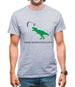 T-Rex Hates Pull-Ups Mens T-Shirt