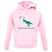 T-Rex Hates Pull-Ups Unisex Hoodie