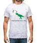 T-Rex Hates Pull-Ups Mens T-Shirt