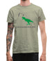 T-Rex Hates Pull-Ups Mens T-Shirt