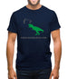 T-Rex Hates Pull-Ups Mens T-Shirt