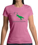 T-Rex Hates Pull-Ups Womens T-Shirt