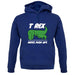 T-Rex Hates Pushups unisex hoodie