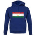 Tajikistan Grunge Style Flag unisex hoodie