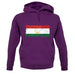 Tajikistan Grunge Style Flag unisex hoodie