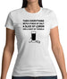 Take With A Pinch Of Salt Womens T-Shirt