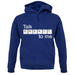 Talk Qwerty To Me unisex hoodie