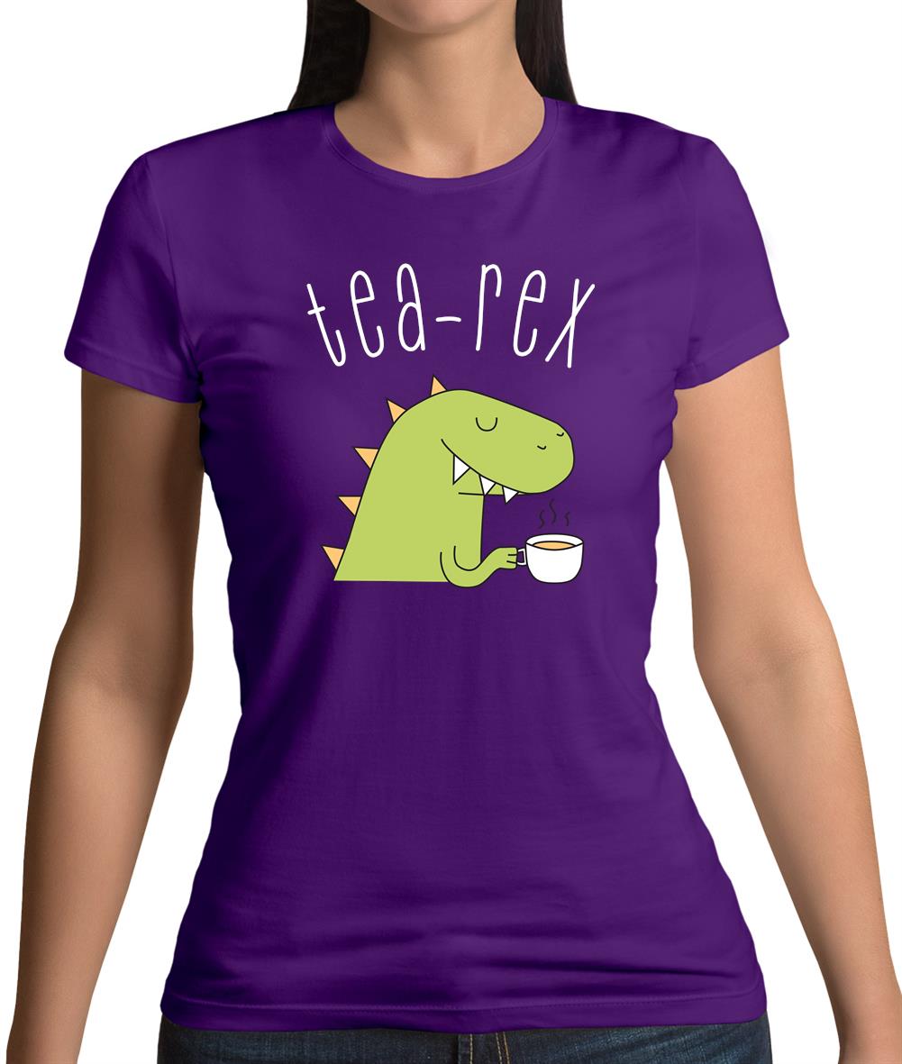Tea-Rex Womens T-Shirt