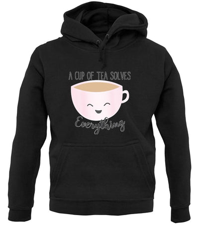 Tea Solves Everything unisex hoodie