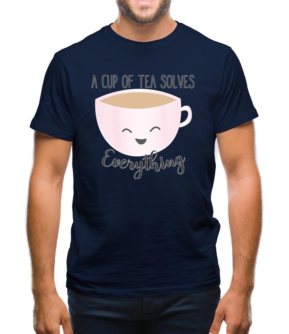 Tea Solves Everything Mens T-Shirt