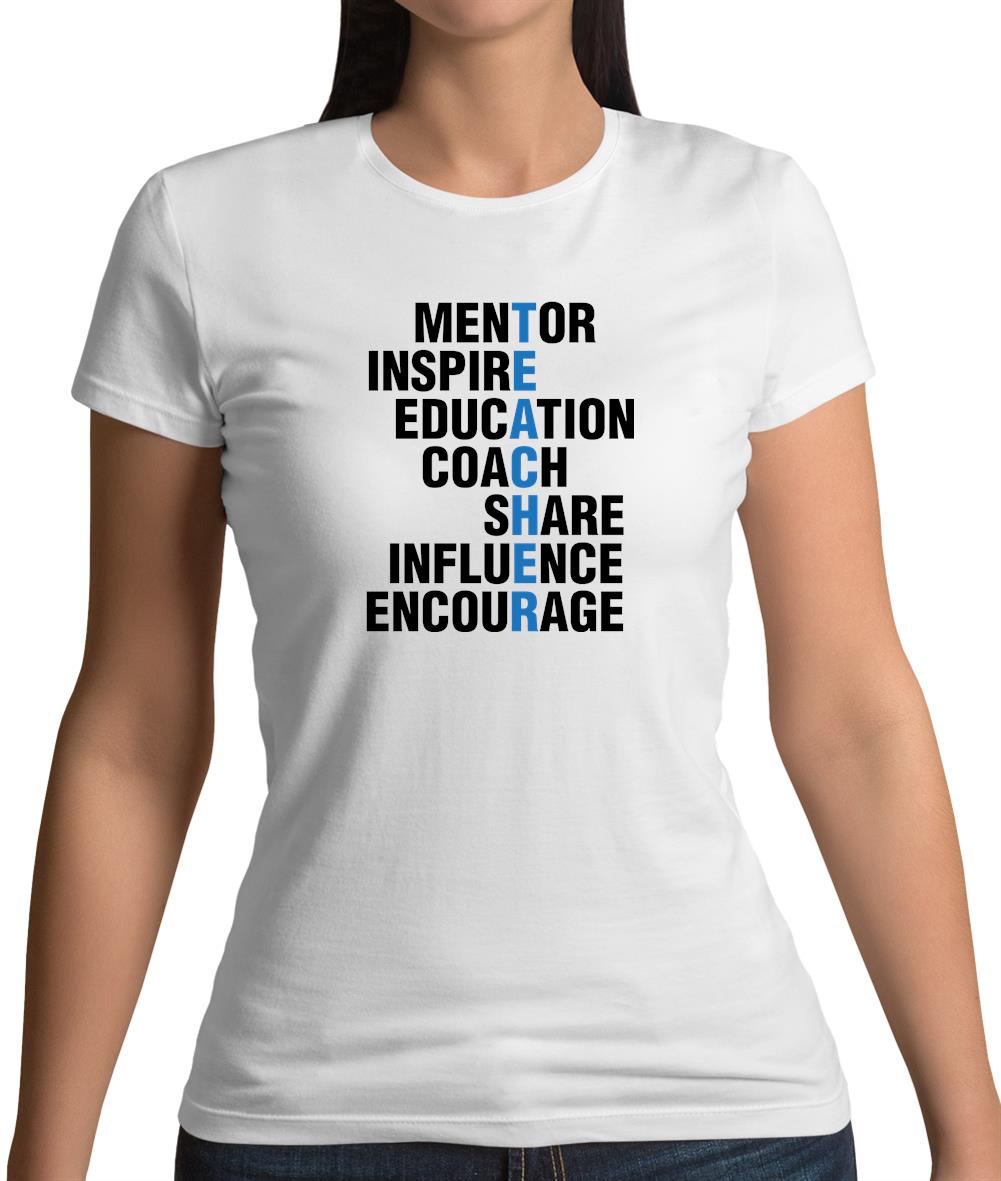 Teacher Quote Womens T-Shirt