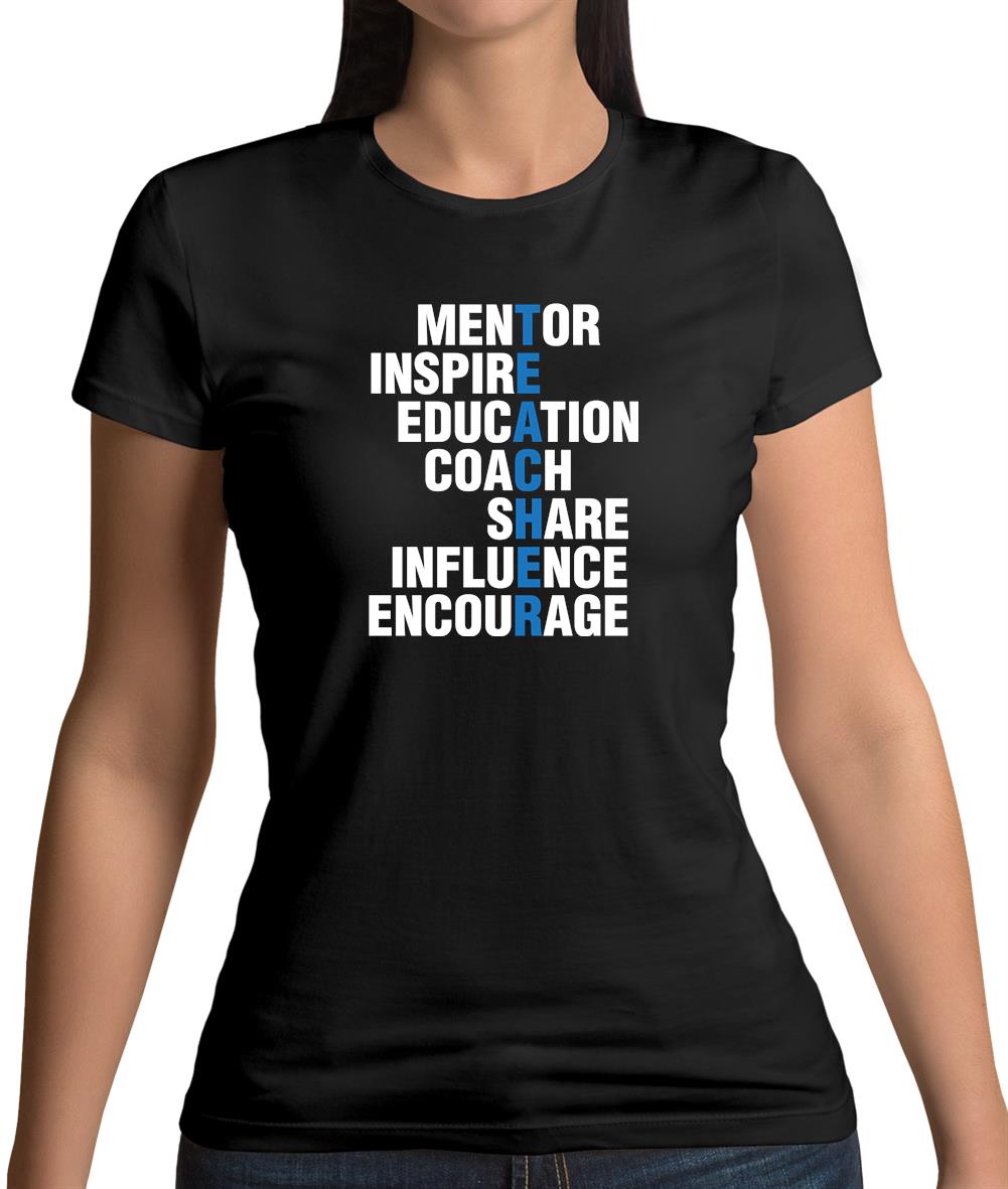 Teacher Quote Womens T-Shirt