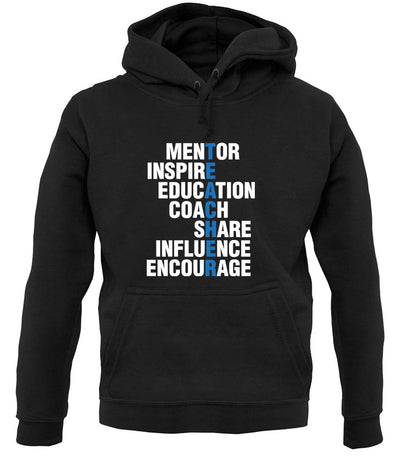 Teacher Quote unisex hoodie