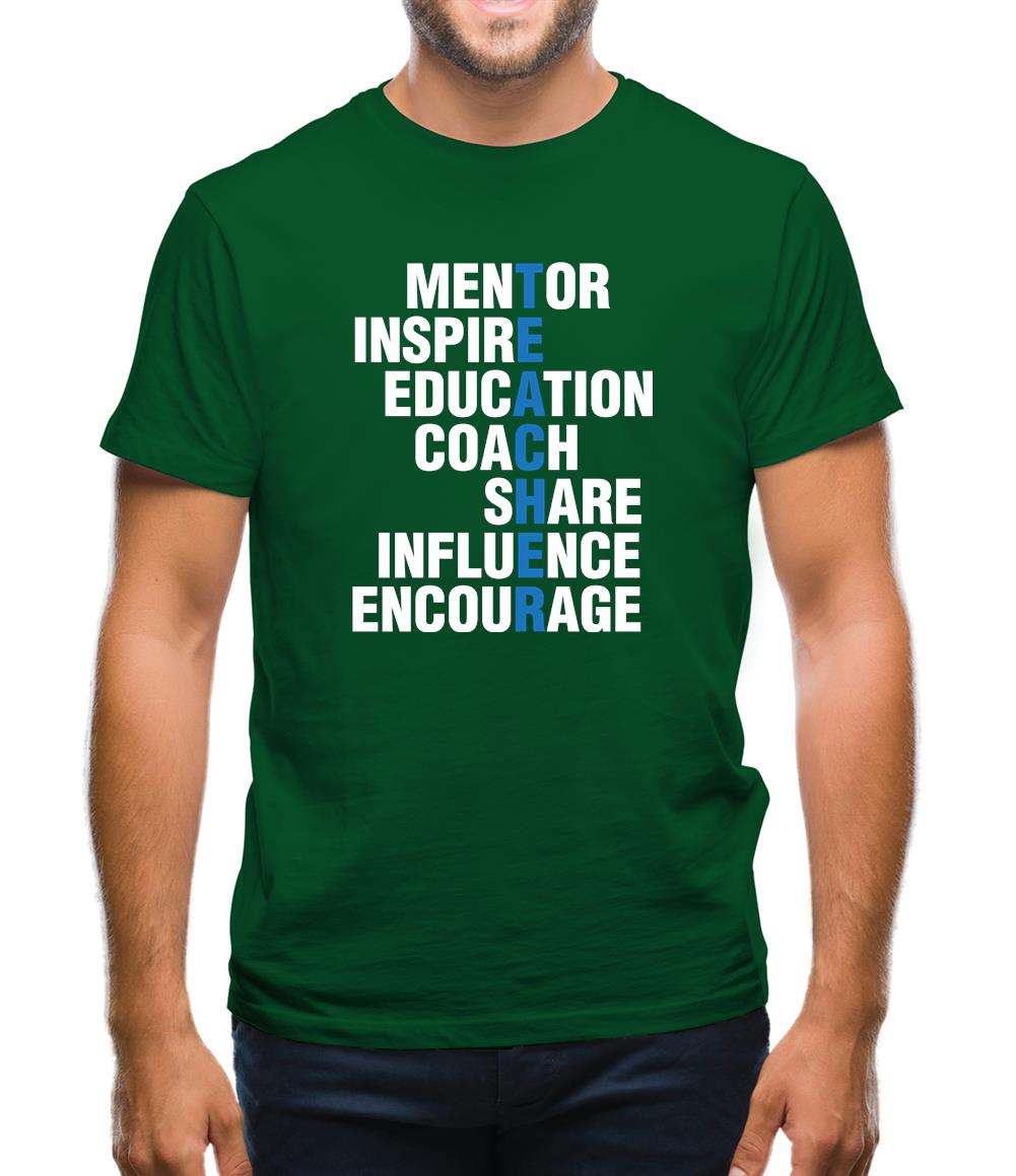 Teacher Quote Mens T-Shirt