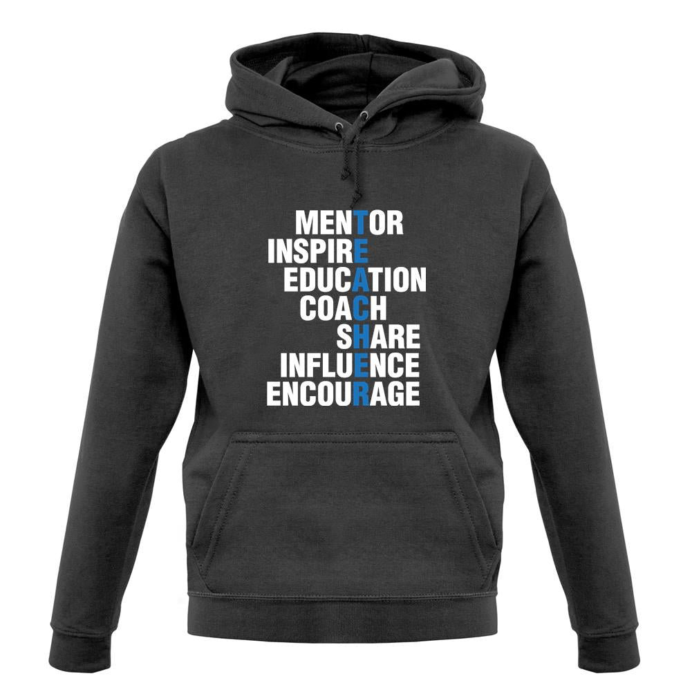 Teacher Quote unisex hoodie