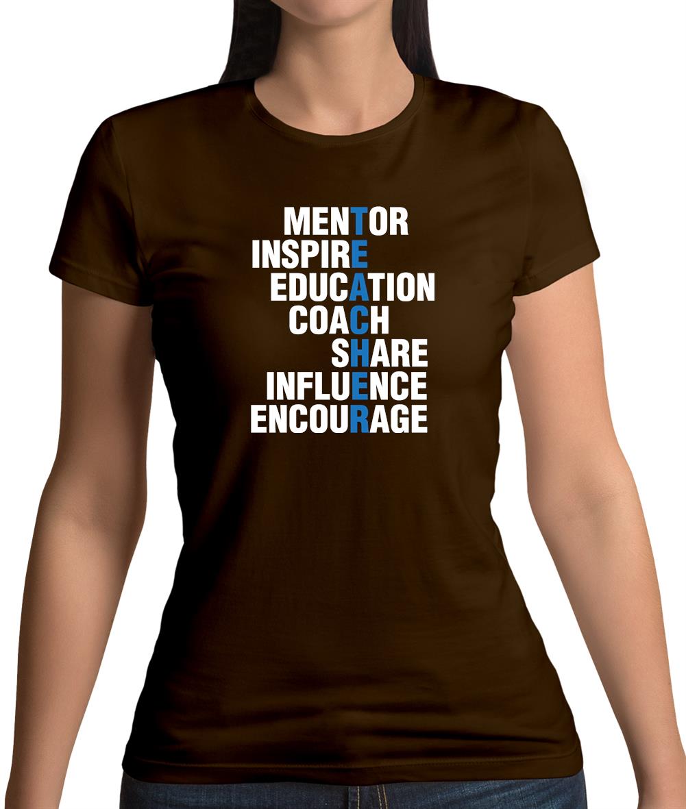 Teacher Quote Womens T-Shirt