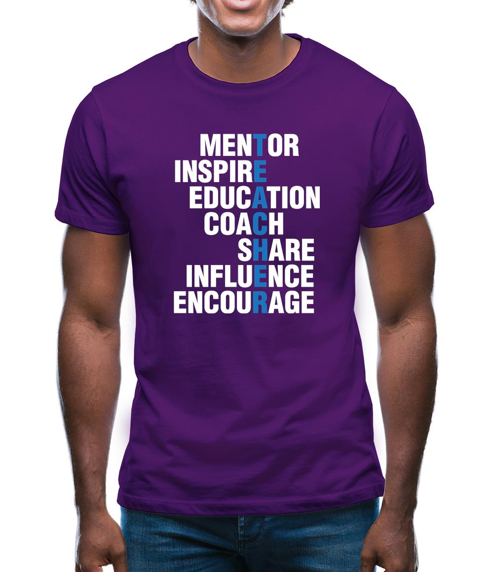 Teacher Quote Mens T-Shirt