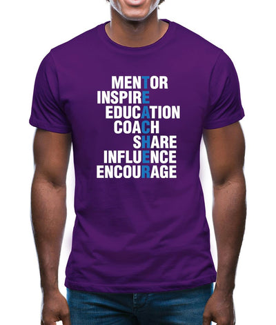 Teacher Quote Mens T-Shirt