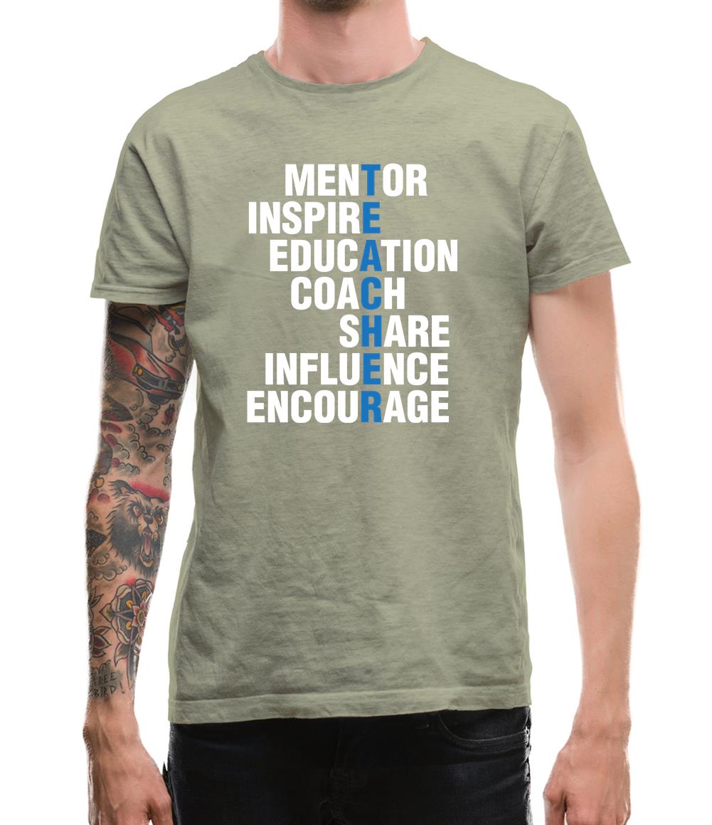 Teacher Quote Mens T-Shirt