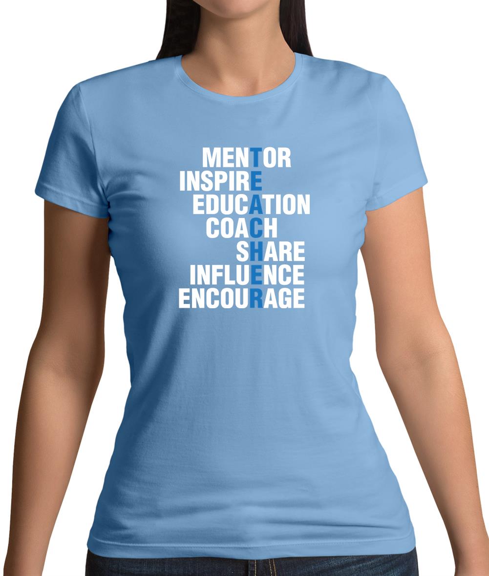 Teacher Quote Womens T-Shirt