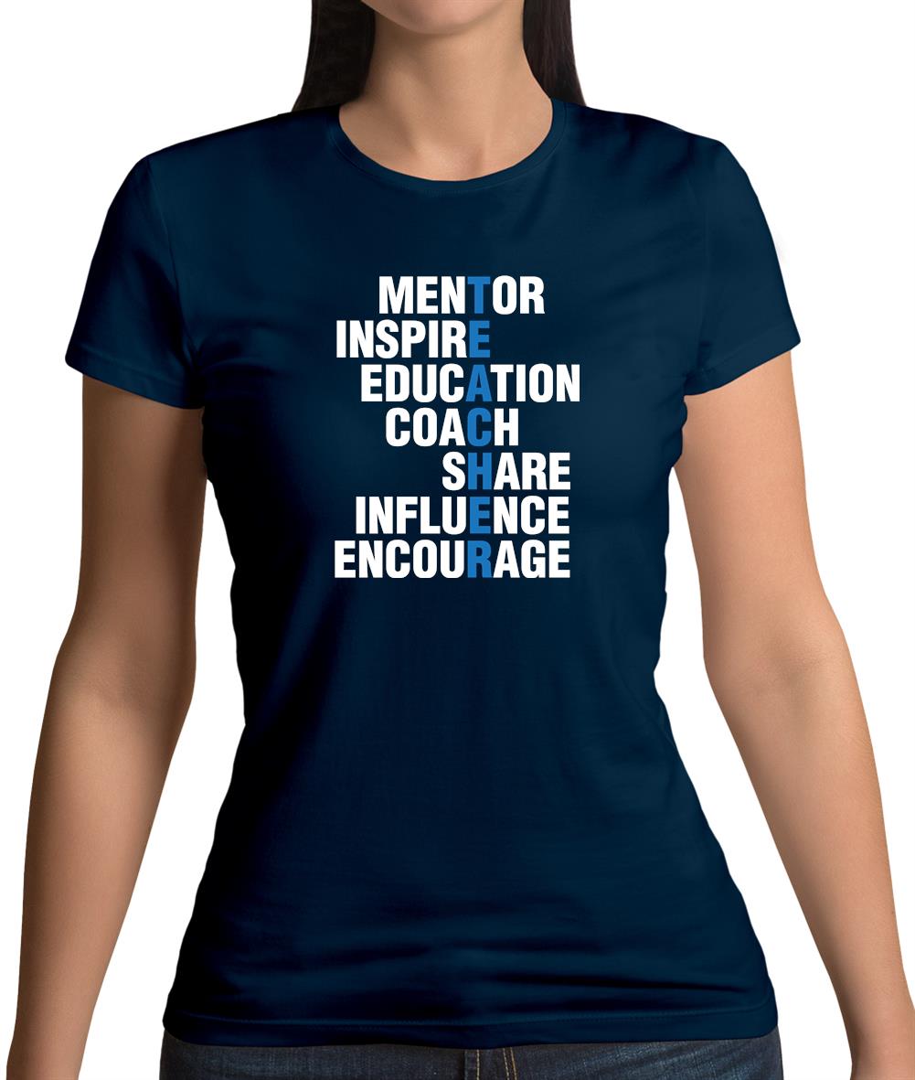 Teacher Quote Womens T-Shirt