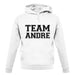 Team Andre unisex hoodie