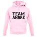 Team Andre unisex hoodie