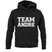 Team Andre unisex hoodie