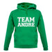 Team Andre unisex hoodie