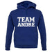 Team Andre unisex hoodie