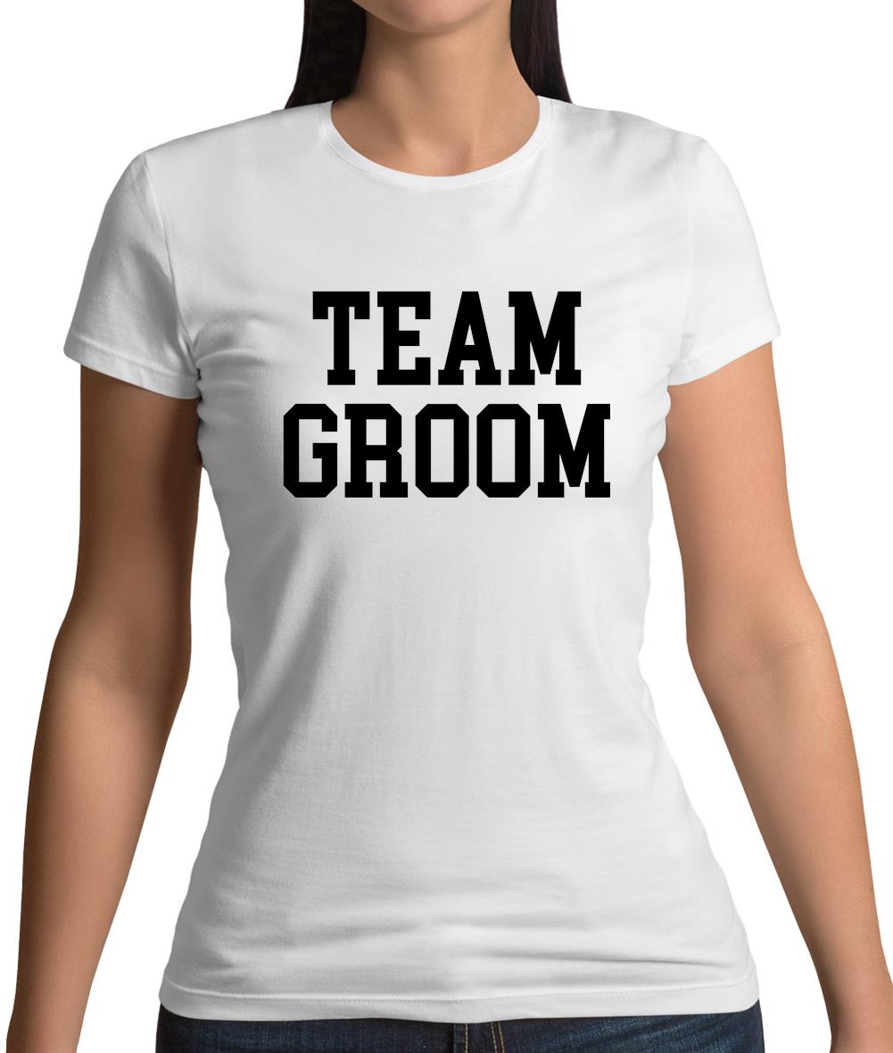 Team Groom Womens T-Shirt