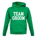 Team Groom unisex hoodie