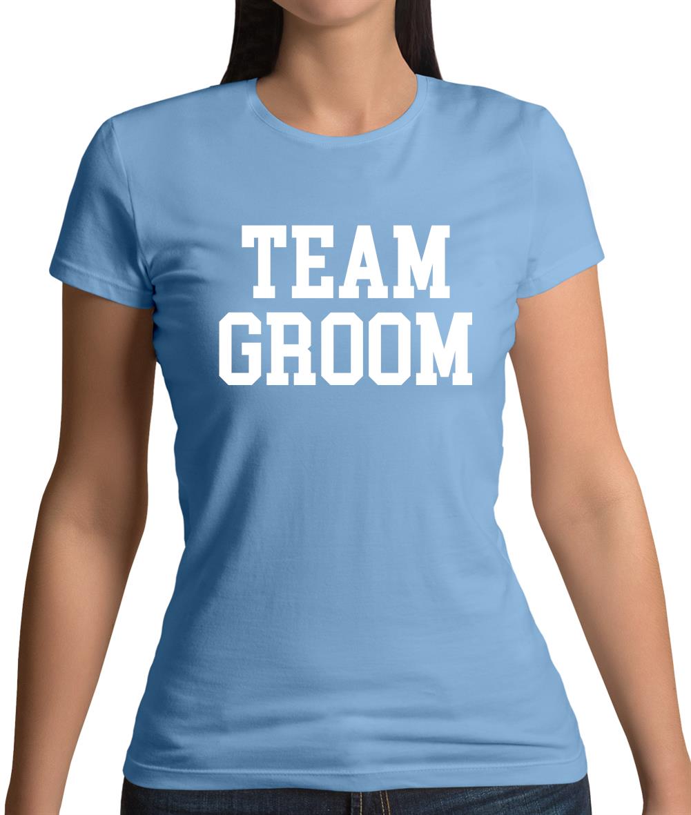 Team Groom Womens T-Shirt