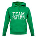 Team Haleb unisex hoodie