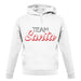 Team Santa unisex hoodie