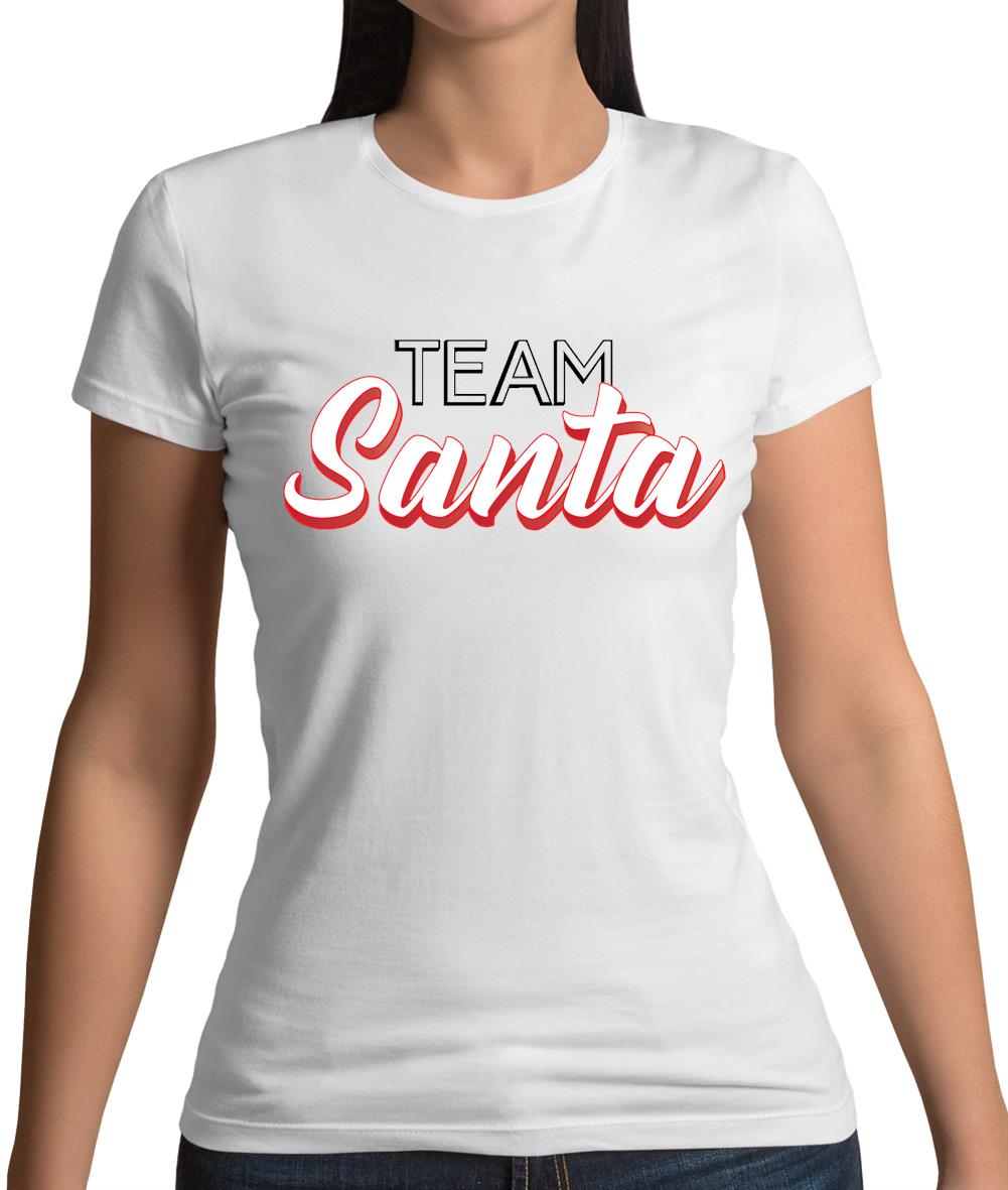 Team Santa Womens T-Shirt