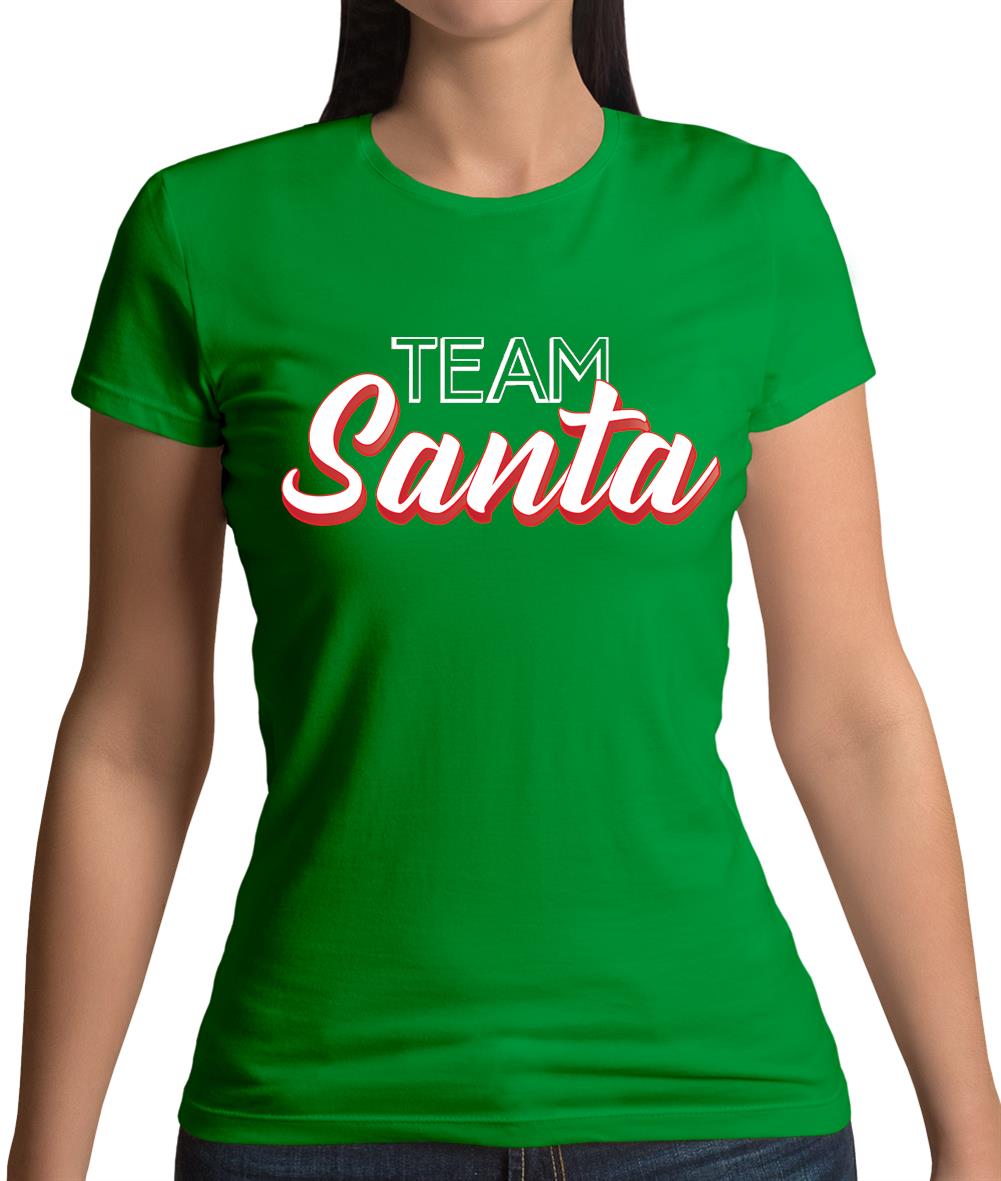 Team Santa Womens T-Shirt