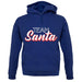 Team Santa unisex hoodie