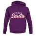 Team Santa unisex hoodie