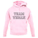 Team Vegan unisex hoodie