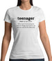 Teenager Definition Womens T-Shirt