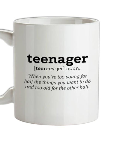 Teenager Definition Ceramic Mug