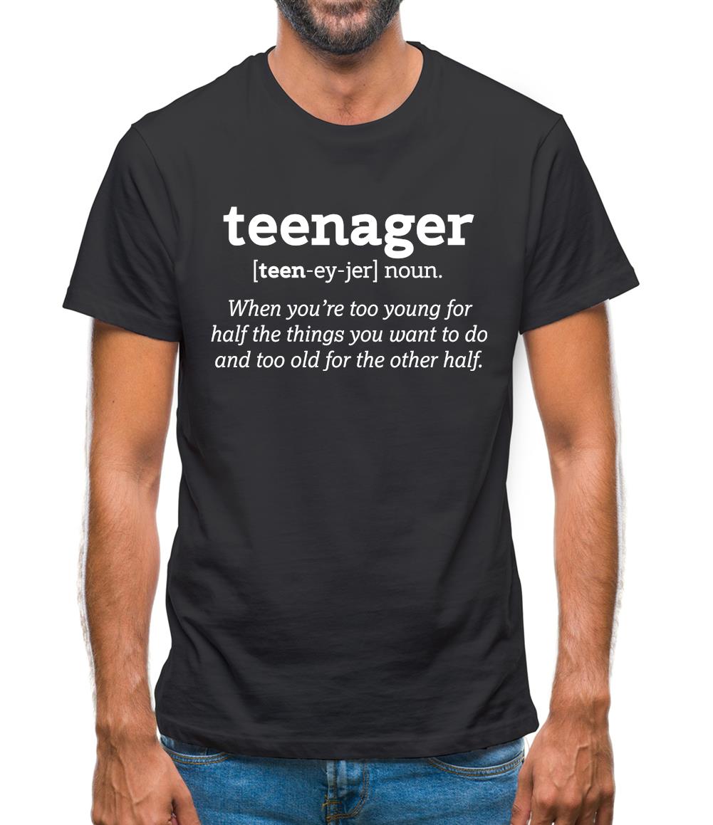 Teenager Definition Mens T-Shirt