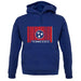 Tennessee Barcode Style Flag unisex hoodie