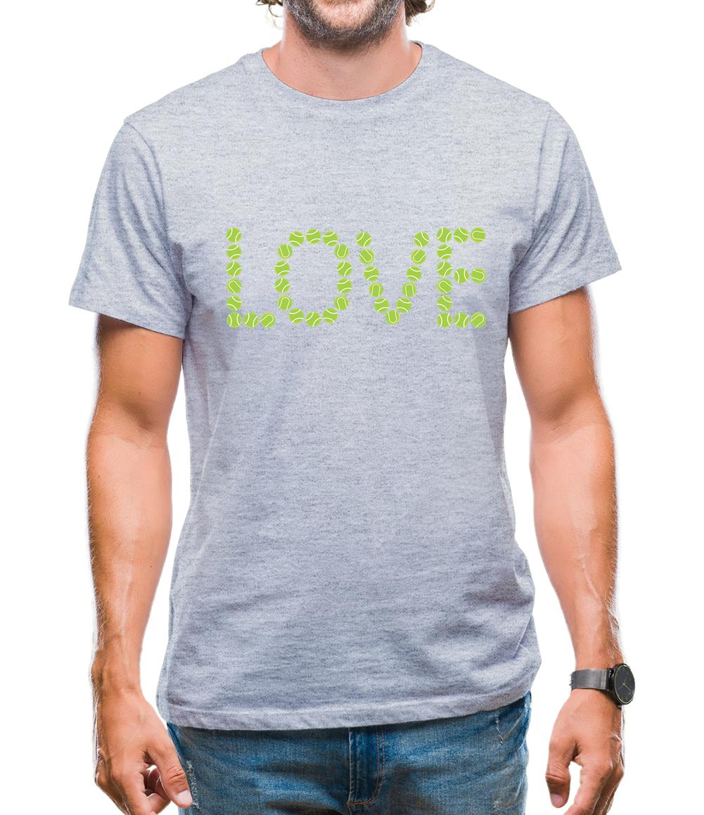 Tennis Love Mens T-Shirt
