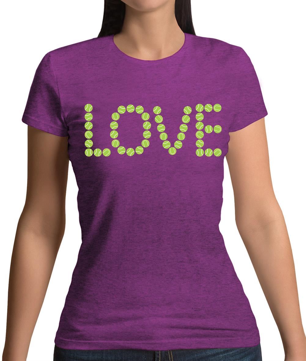 Tennis Love Womens T-Shirt