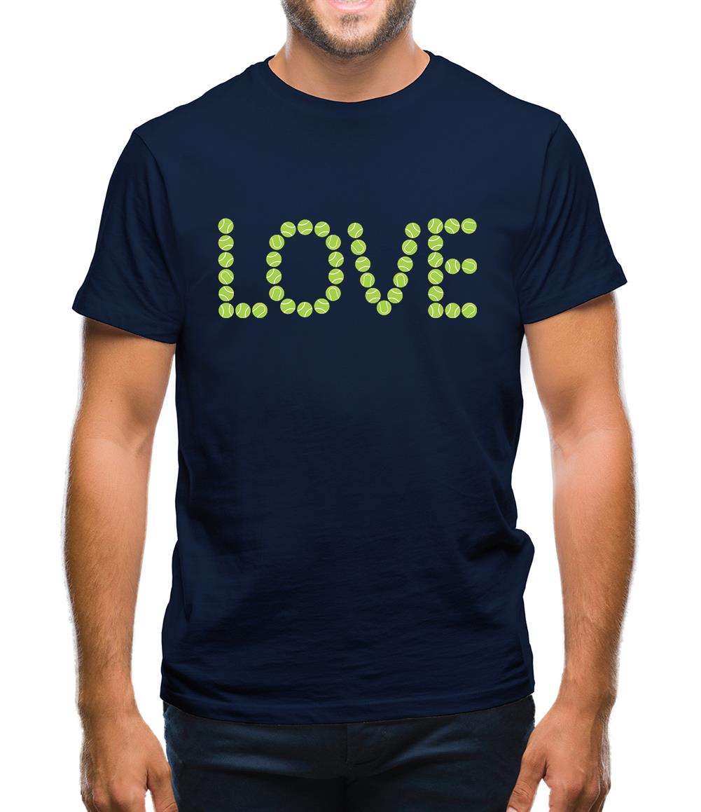 Tennis Love Mens T-Shirt