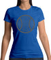 Tennis Word Ball Womens T-Shirt