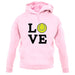 Love Tennis unisex hoodie