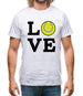 Love Tennis Mens T-Shirt